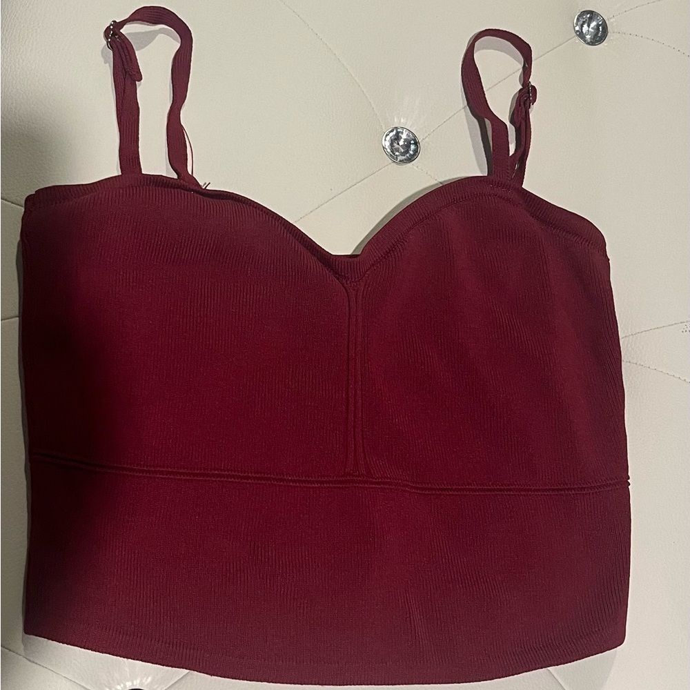 Women's Red Camisole Top